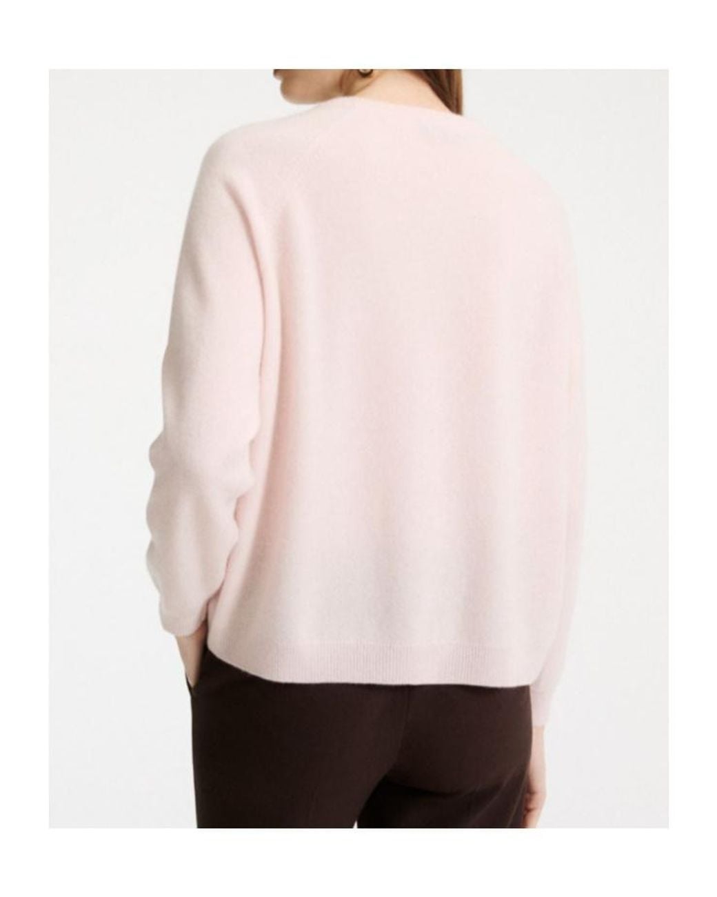 Marella Natural Crew-Neck Cashmere Jumper