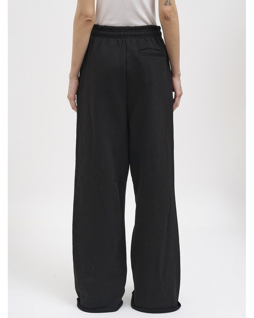 Entire studios Black Elastic-Waist Athletic Pants