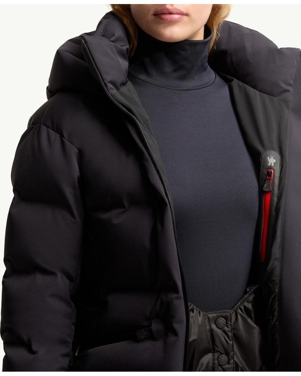 Moncler Black Tolima Hooded Insulated Ski Jacket