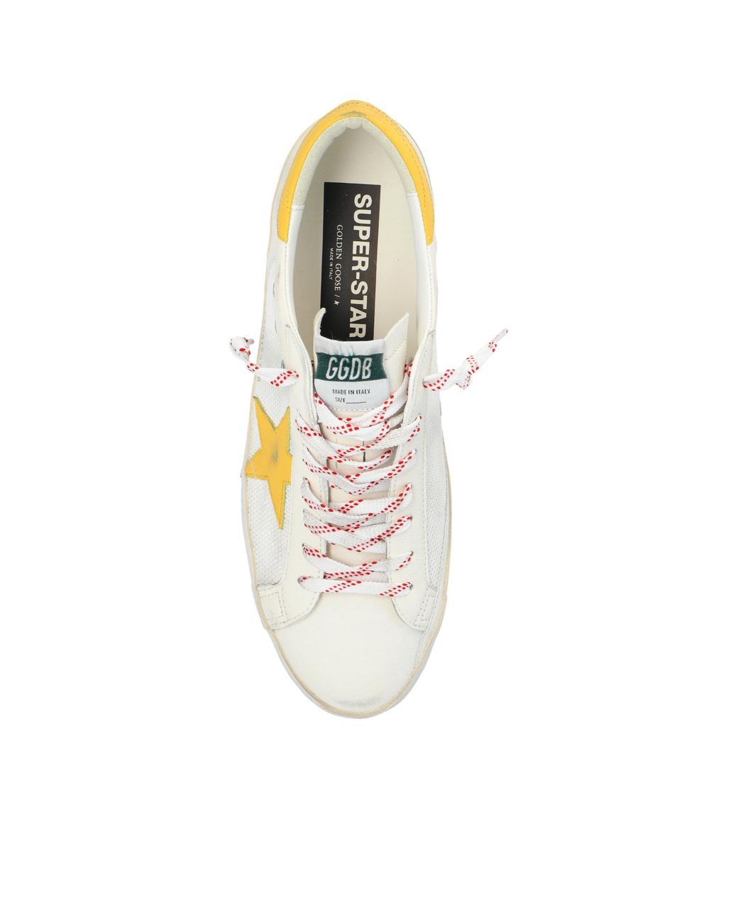 Golden Goose Deluxe Brand White Sneakers for men