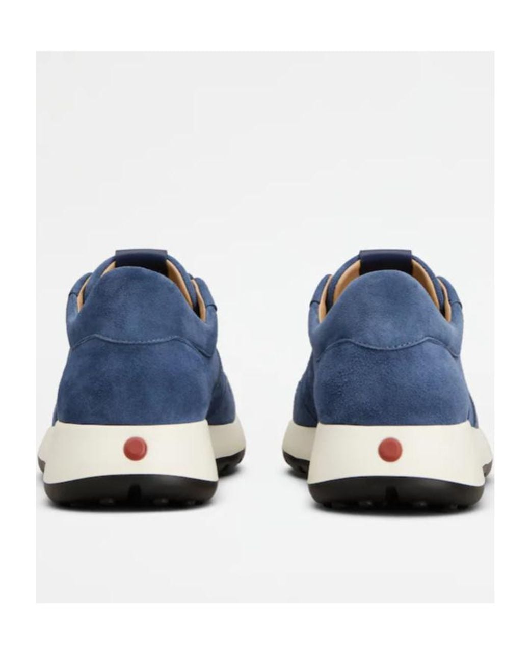 Tod's Blue Dot Suede Lace-Up Sneakers for men