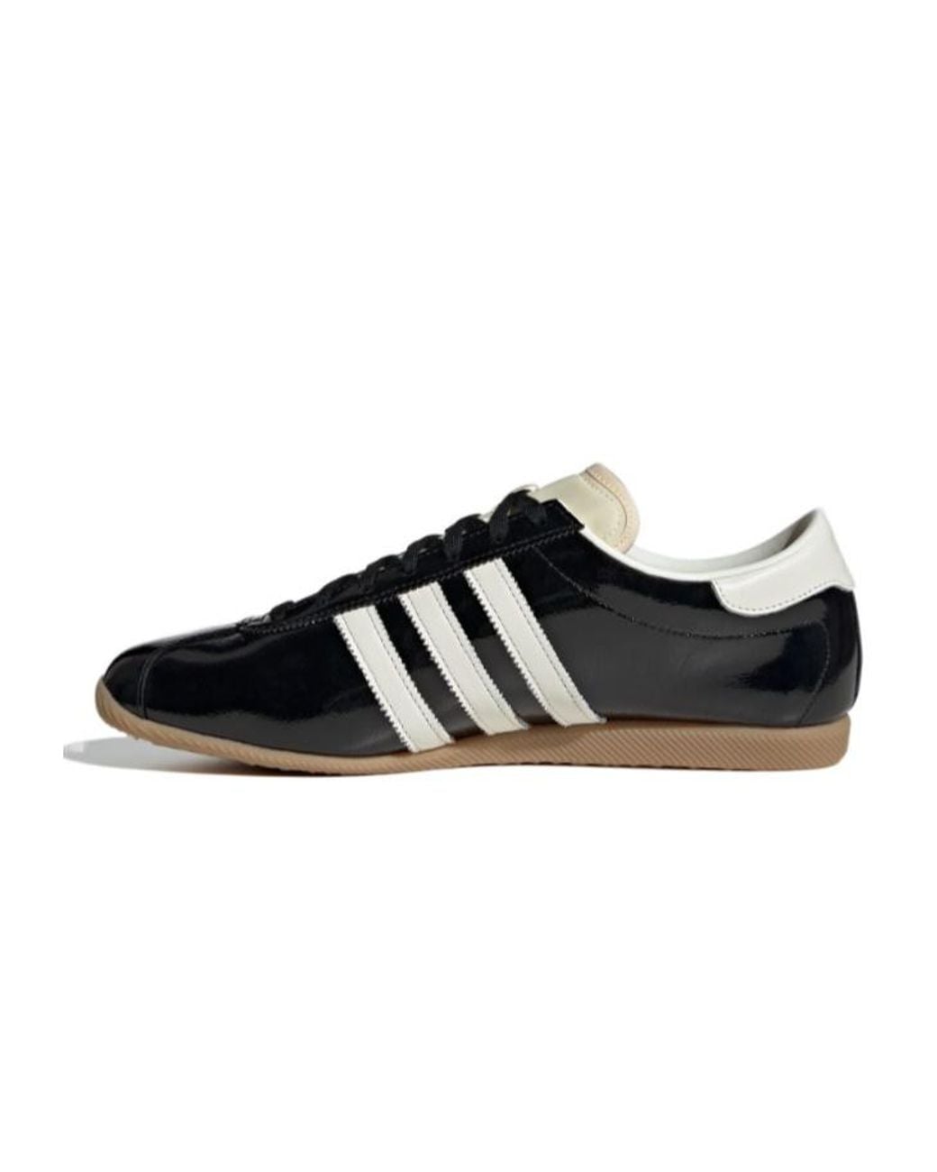 Adidas Black Round-Toe Sneakers for men