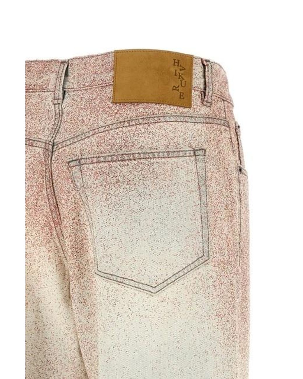 Haikure Natural Straight-Leg Jeans