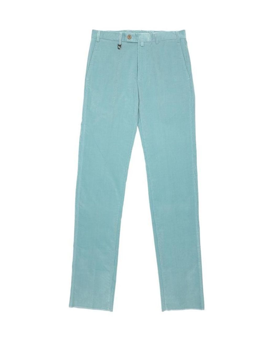 Ferragamo Blue Straight Casual Pants for men