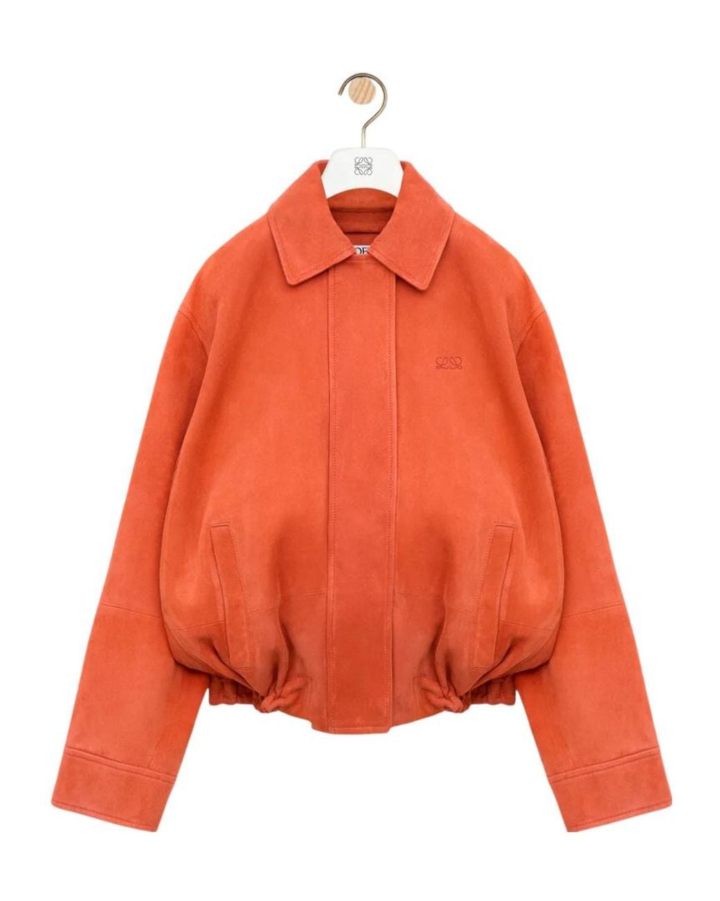 Loewe Orange Drawstring Jacket