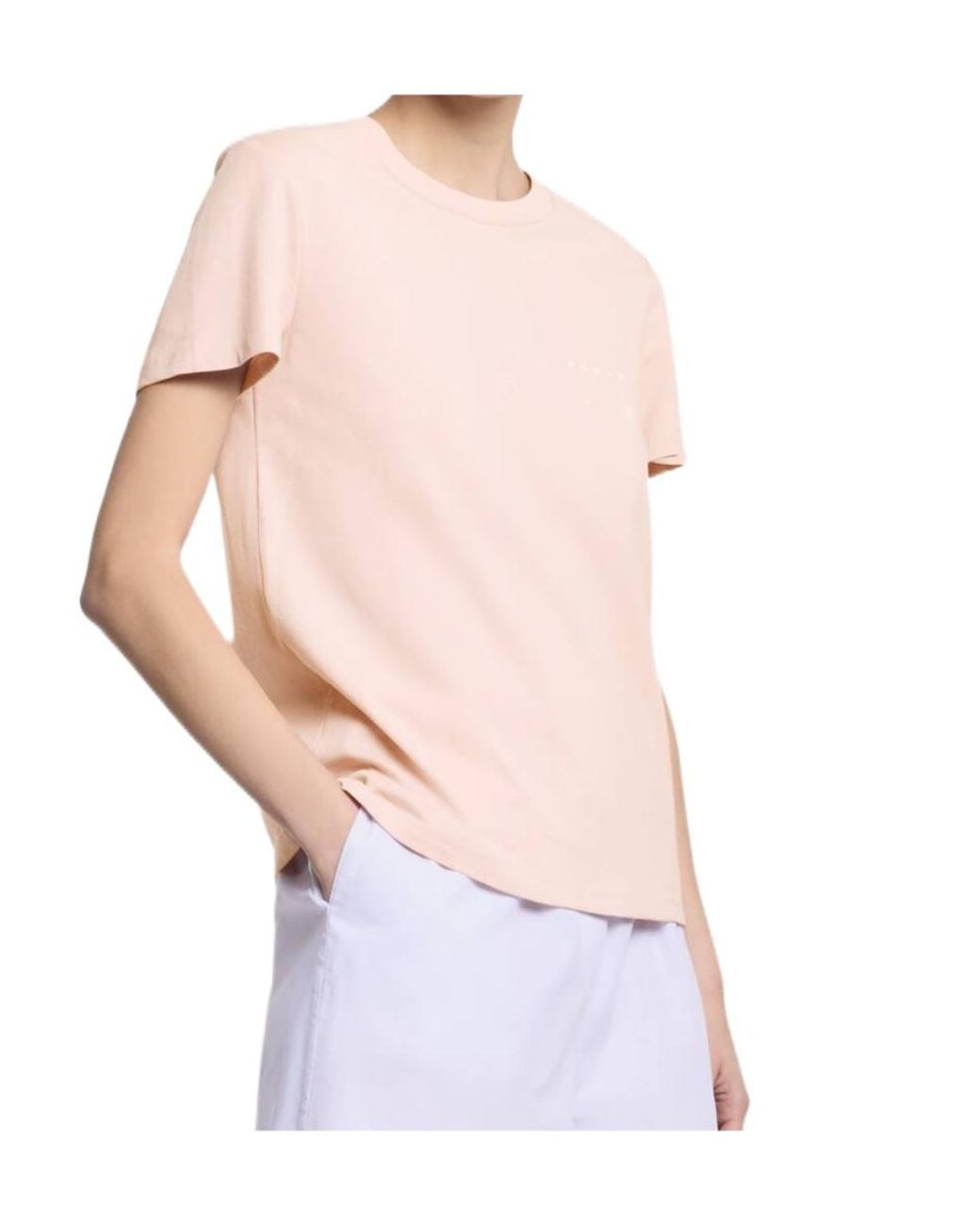Hogan Pink Logo-Print T-Shirt