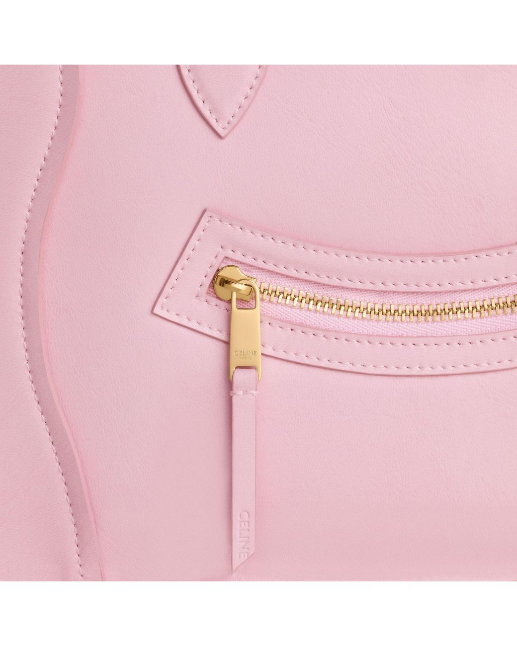 Céline Pink Medium Pouch