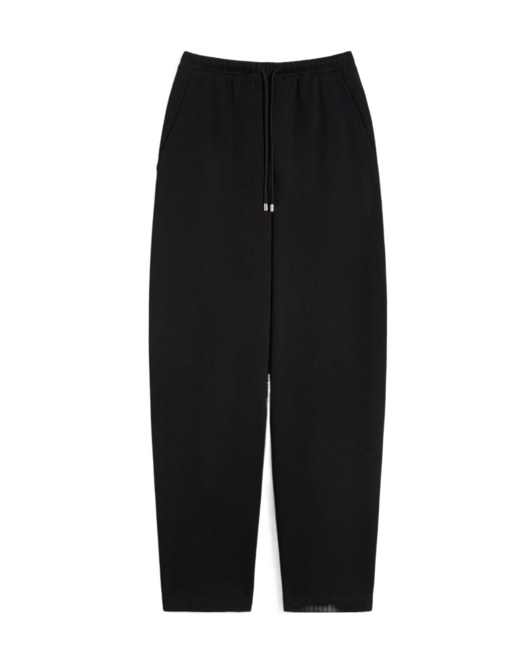 Sportmax Black Drawstring-Waist Track Pants
