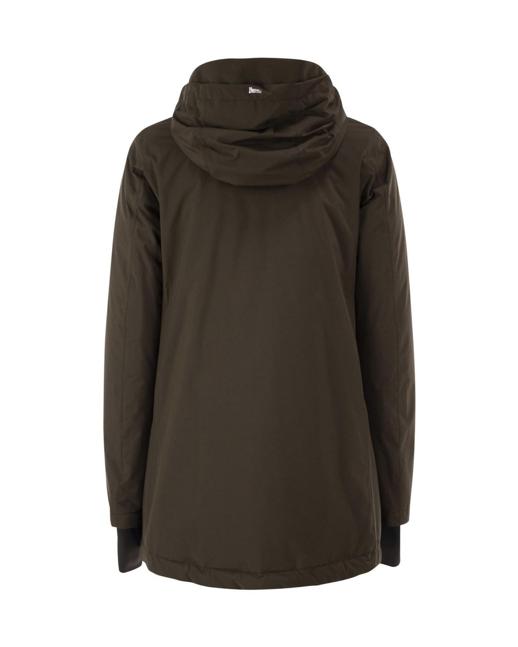 Herno Green Hooded Down Parka