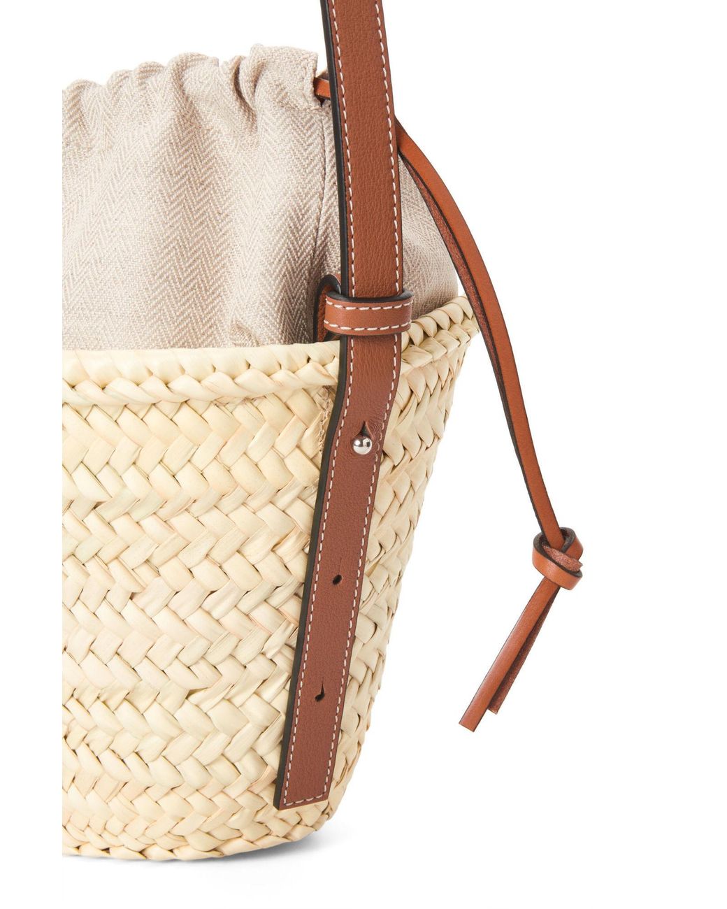 Loewe Multicolor Anagram Patch Drawstring Bucket Bag