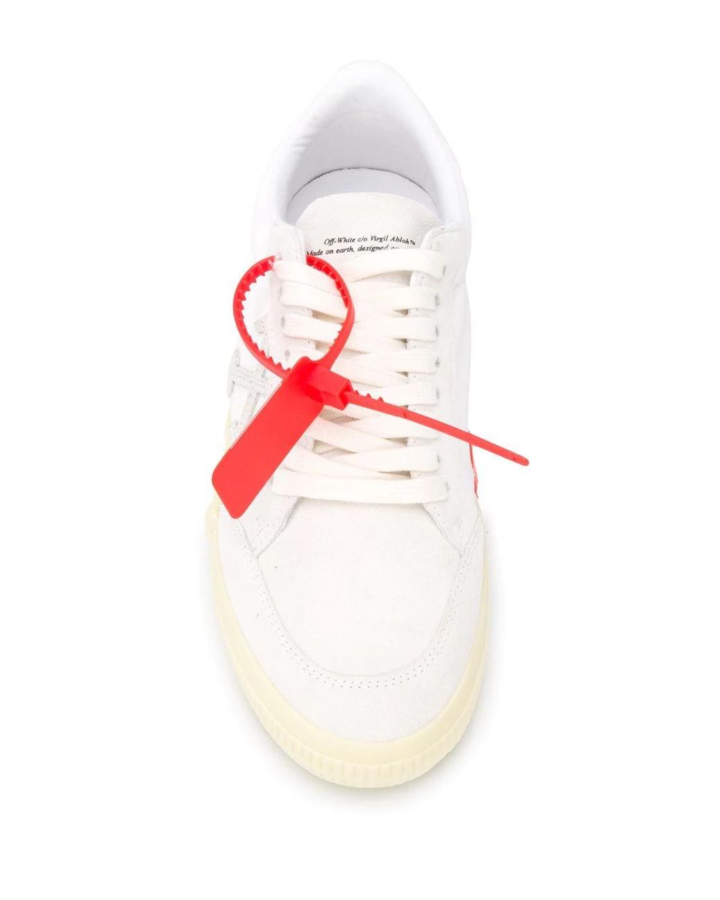 Off-White c/o Virgil Abloh Pink Vulcanized Low-Top Sneakers for men