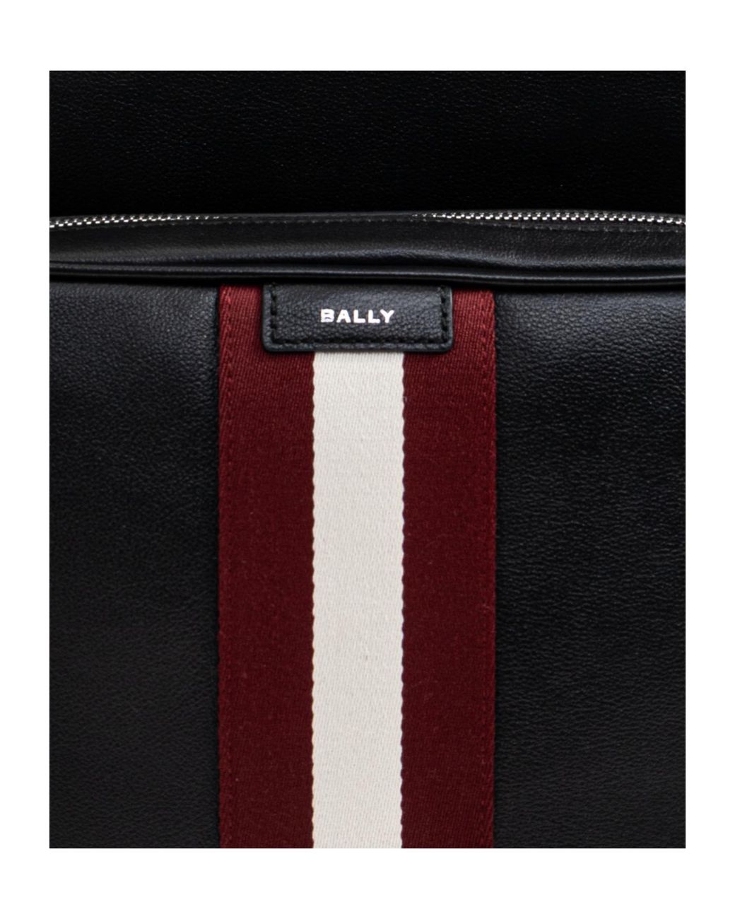 Bally Black Code Backpack for men