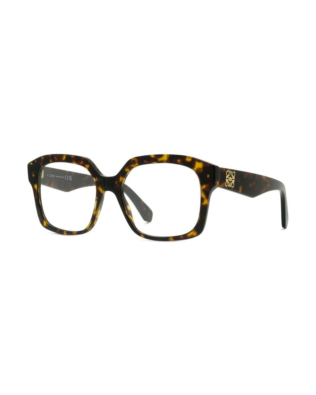 Loewe White Square Frame Glasses