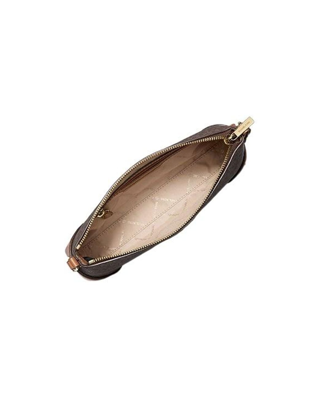 Michael Kors Brown Michael Murphy Signature Crossbody Bag