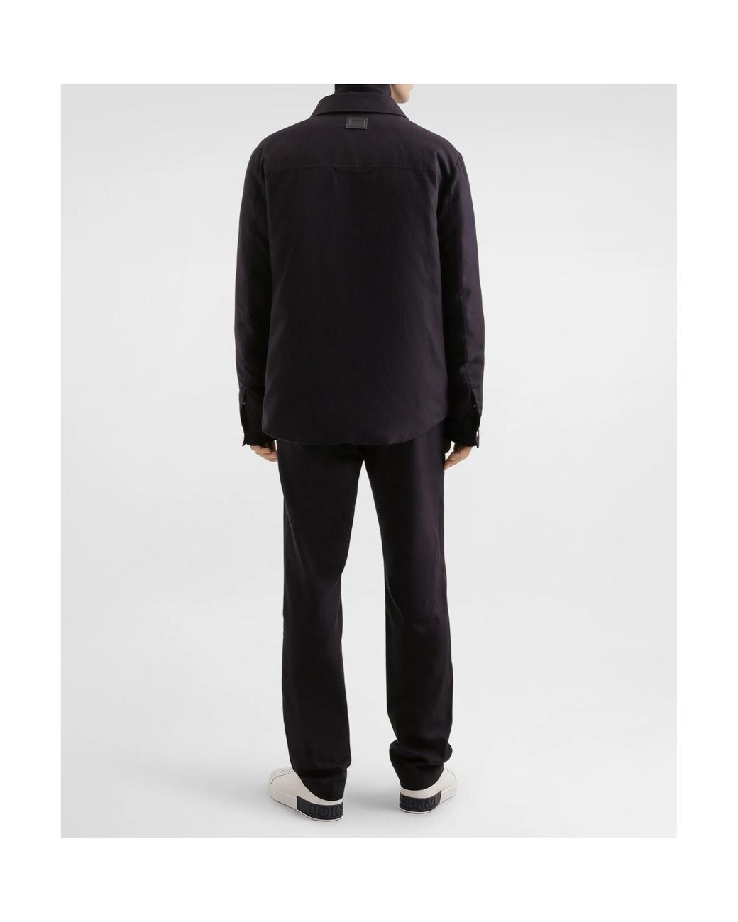 Dolce & Gabbana Black Light Jackets for men