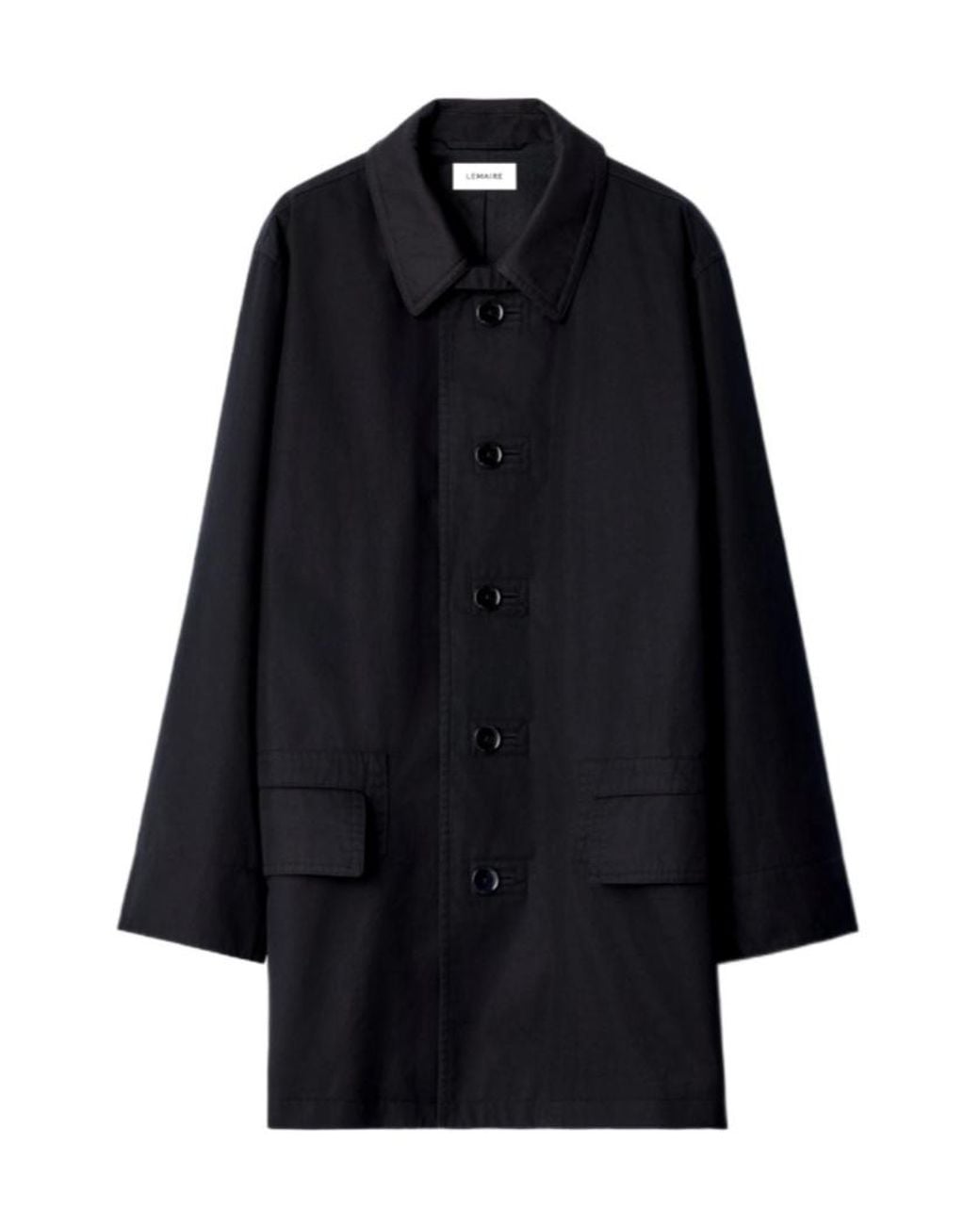 Lemaire Blue Raincoat for men