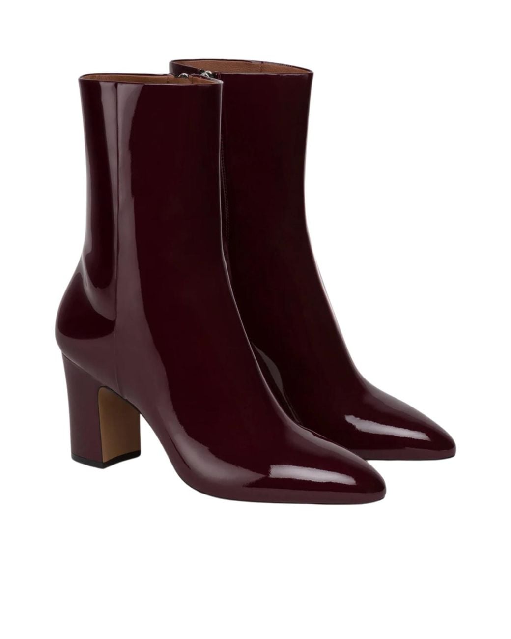Paris Texas Purple Pointed-Toe Ankle Boots