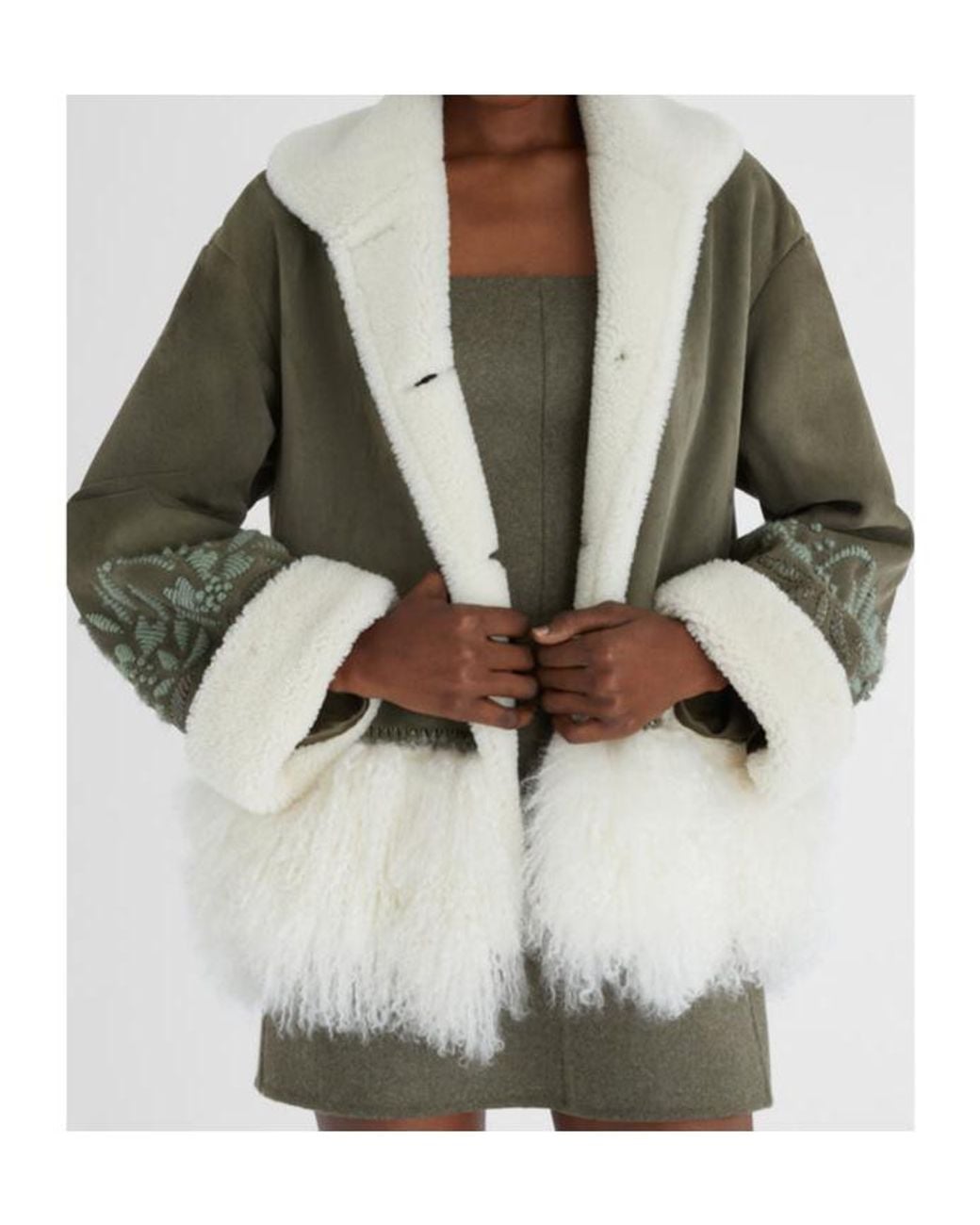 Ermanno Scervino Green Single-Breasted Jacket