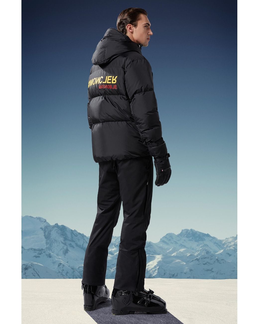 Moncler Black Mazod Short Down Jacket for men
