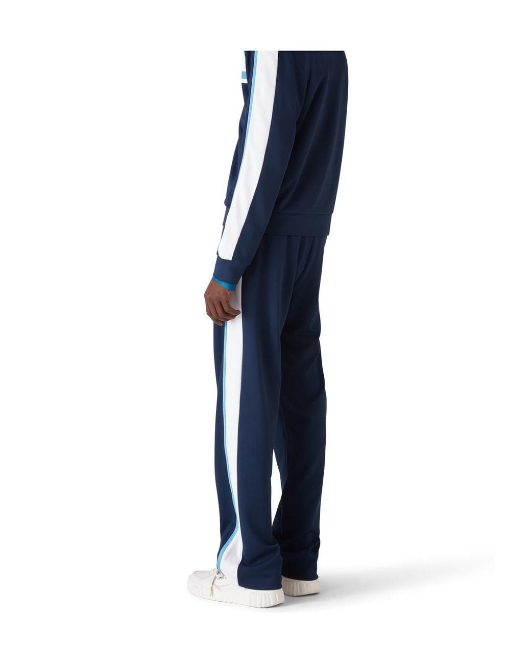 Casablanca Blue Logo Patch Sweatpants for men
