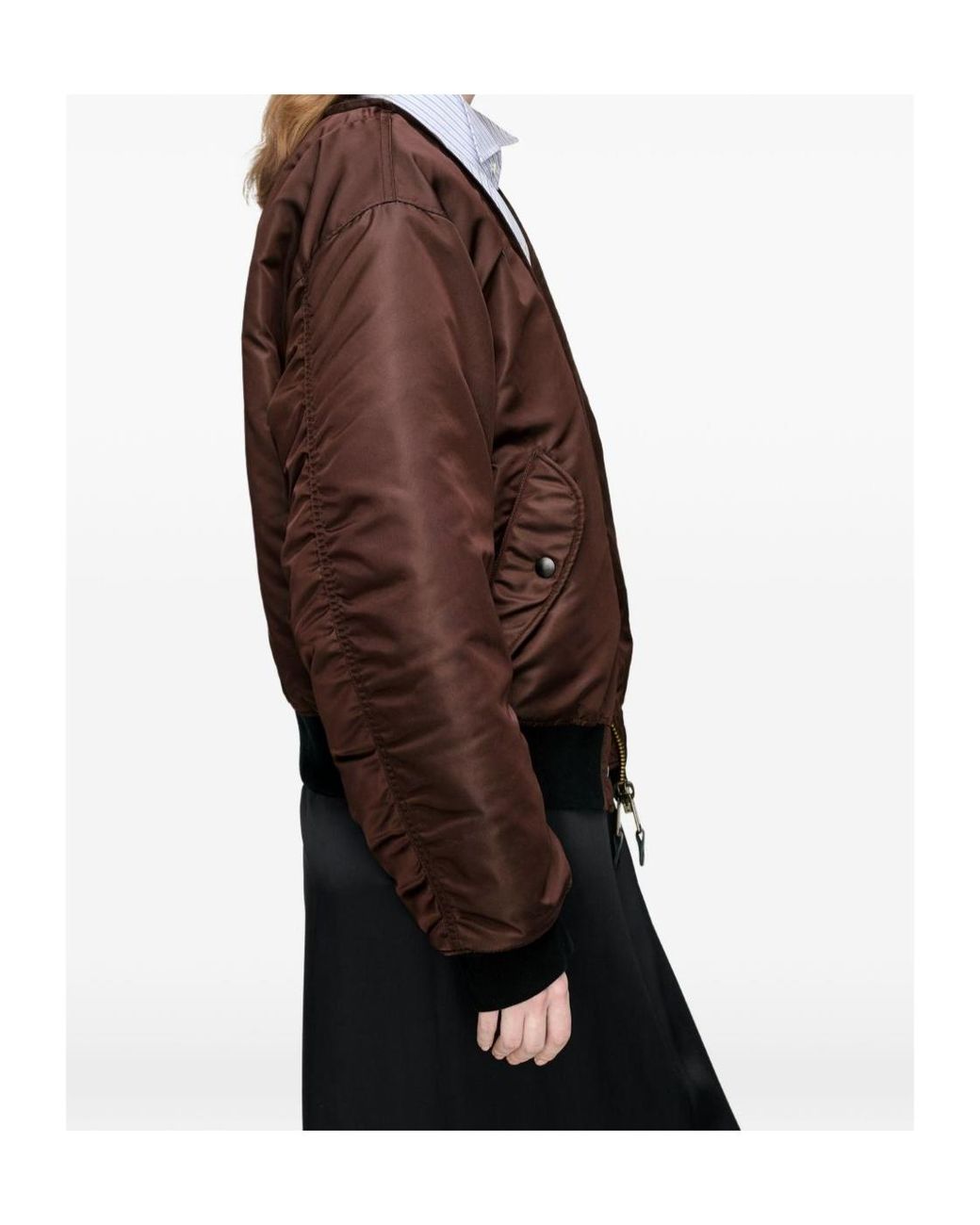 Maison Margiela Brown Giubbotto Reversibile