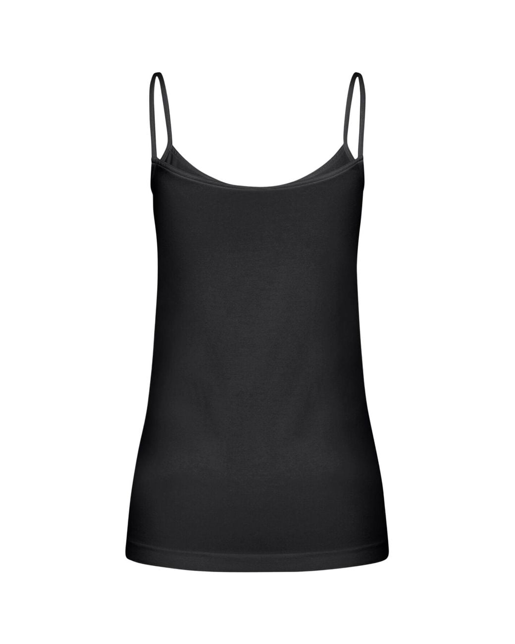 Wolford Black Spaghetti-Strap Jersey Top