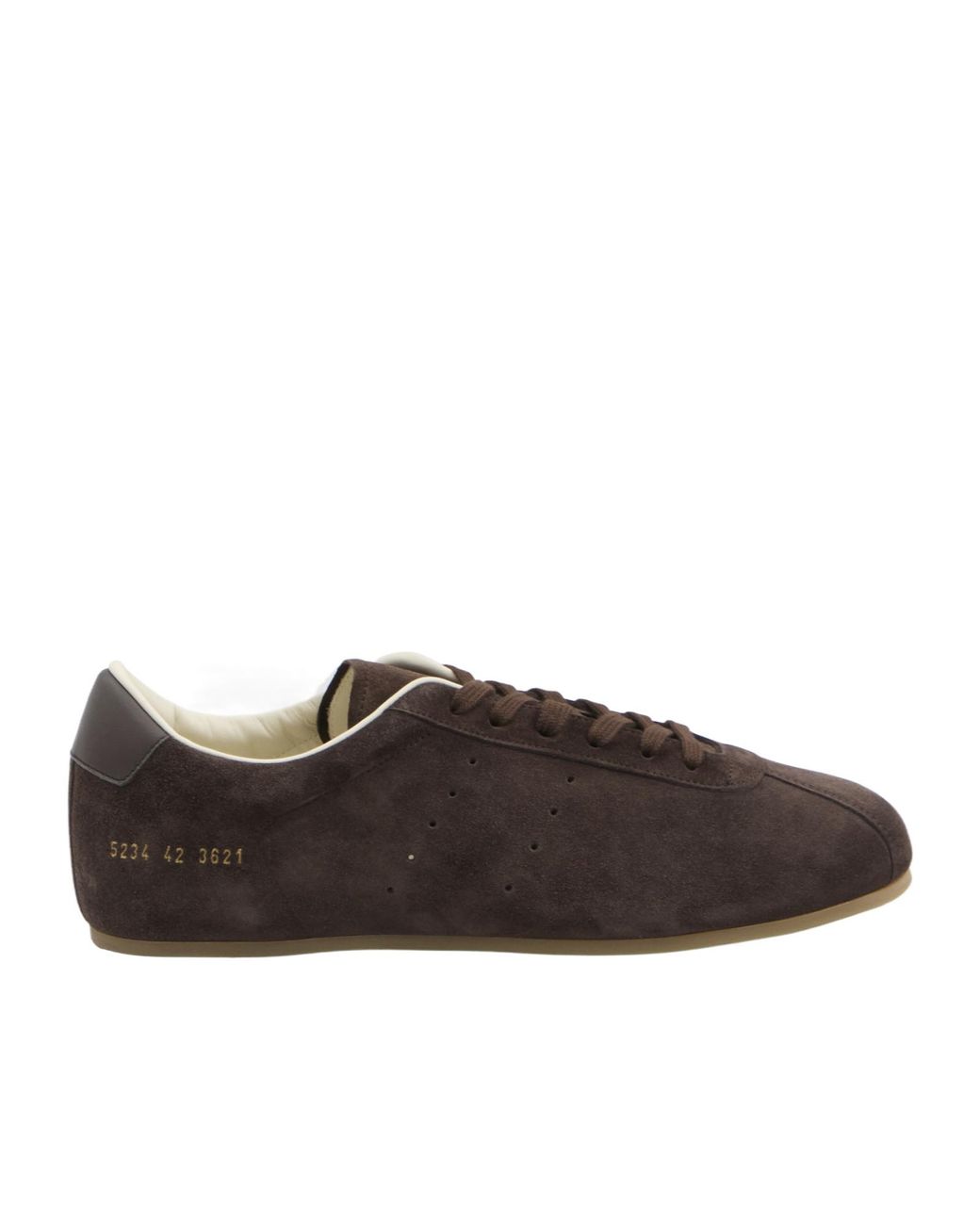 Common Projects Brown Low-Top Suede Sneakers for men