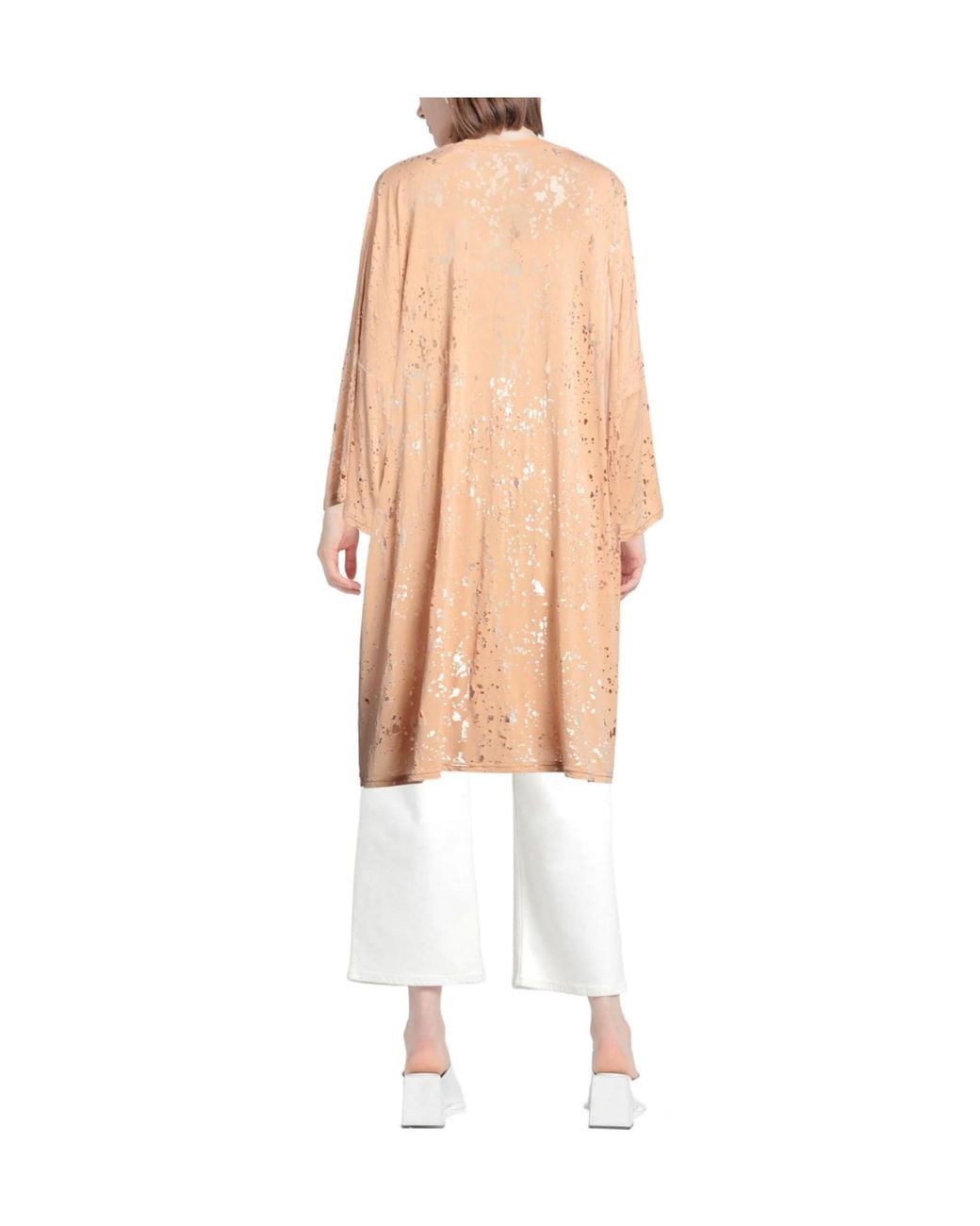 MM6 by Maison Margiela Natural Oversize-T-Shirts
