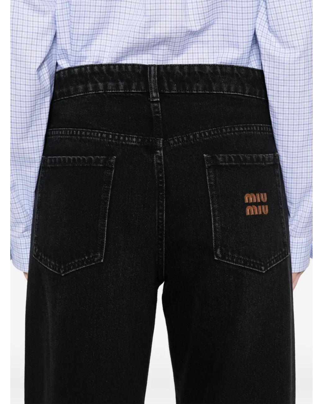 Miu Miu Blue Denim Jeans