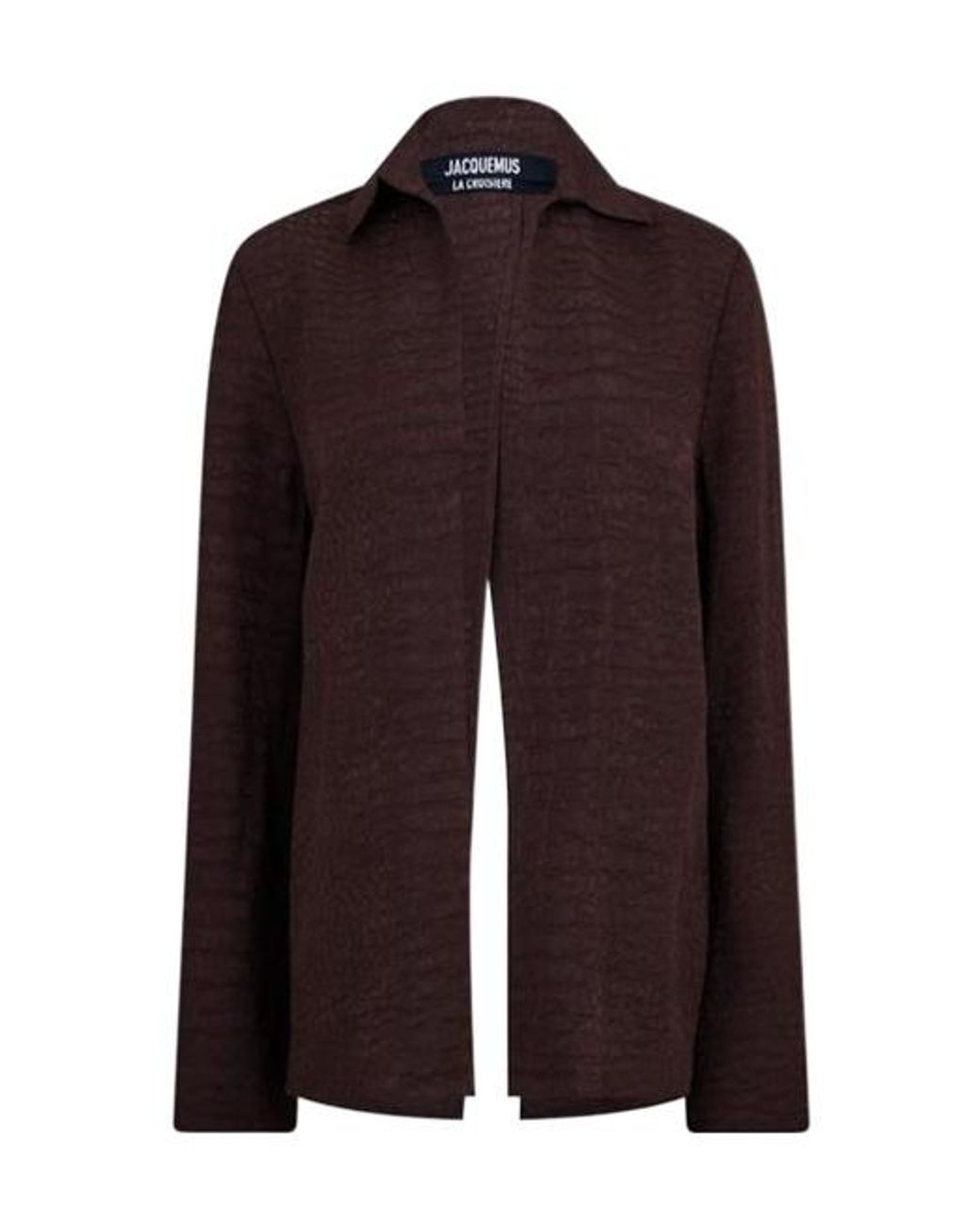 Jacquemus Purple Notte Chemise Shirt