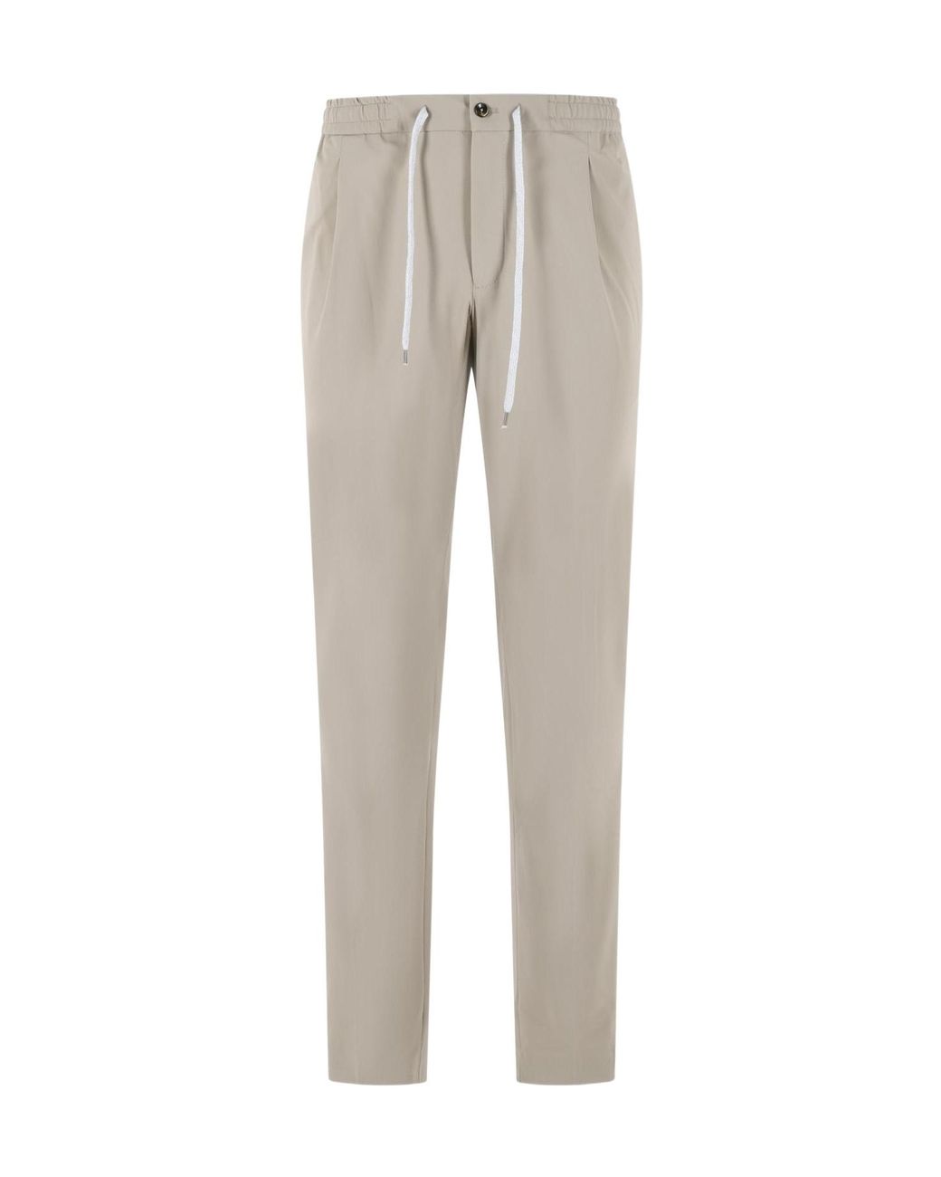 PT01 Gray Pt Torino Drawstring Kinetic Pants for men