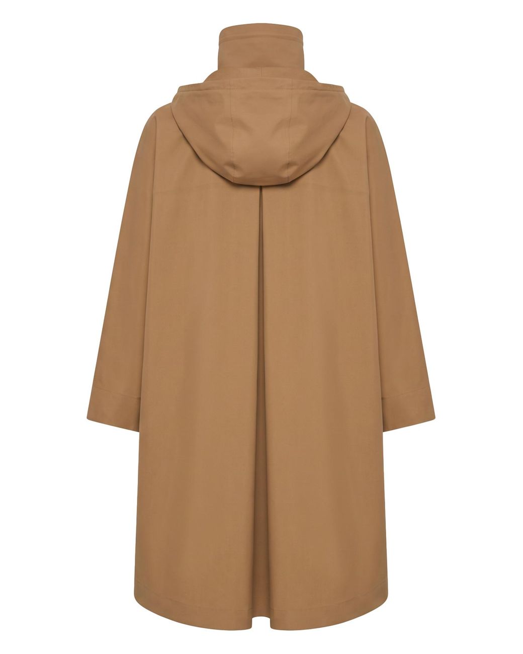 Bottega Veneta Natural Voluminous Hooded Parka Coat