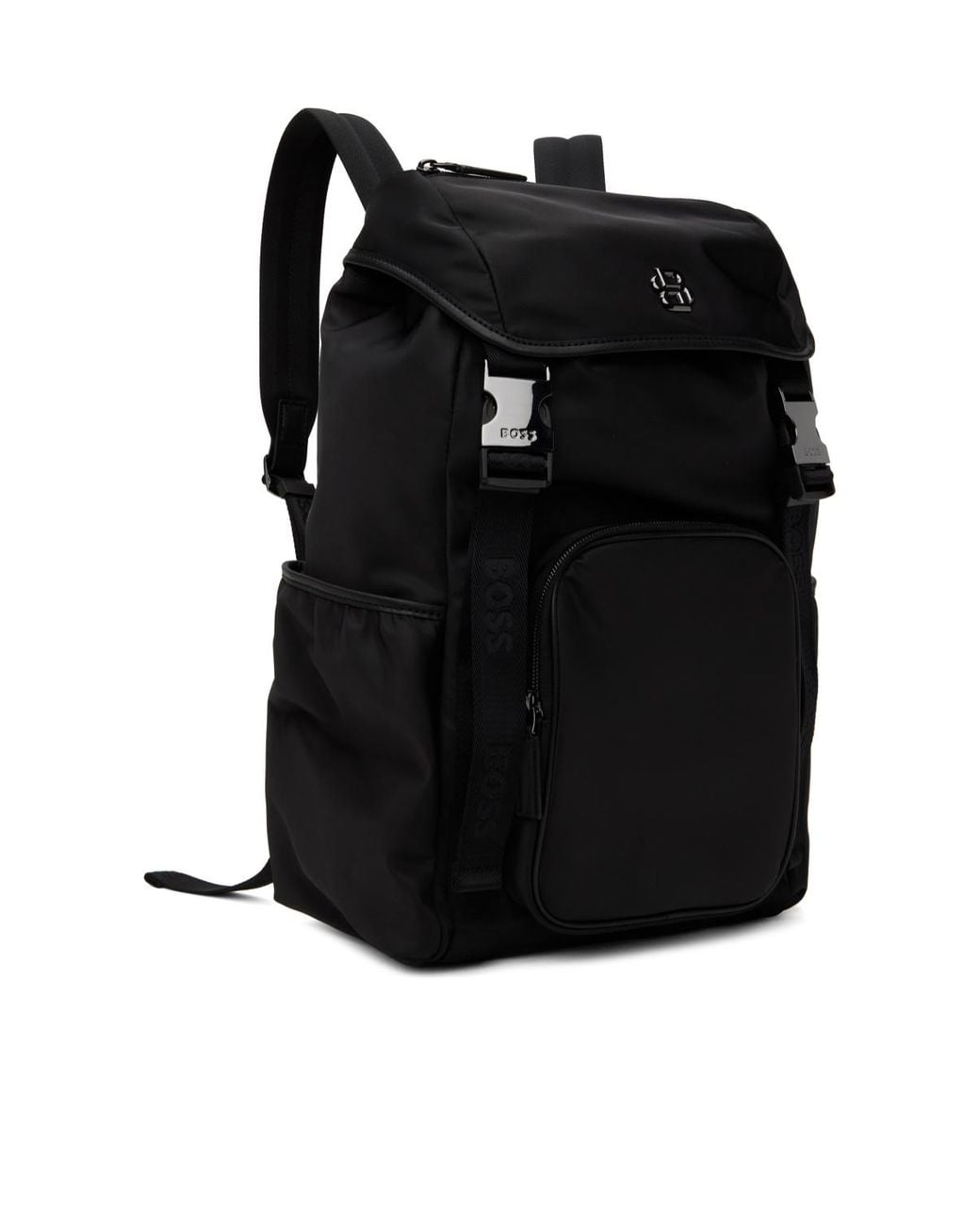 Boss Black Boss Monogram Logo Backpack for men