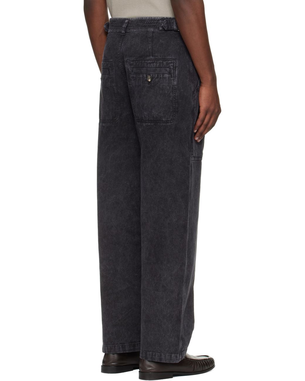 Isabel Marant Black Ilyan Pants for men