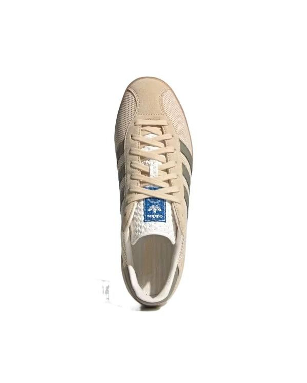 Adidas Originals Natural Gazelle Indoor Pro Lace-Up Sneakers for men