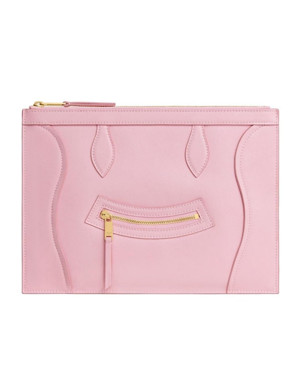 Céline Pink Medium Pouch