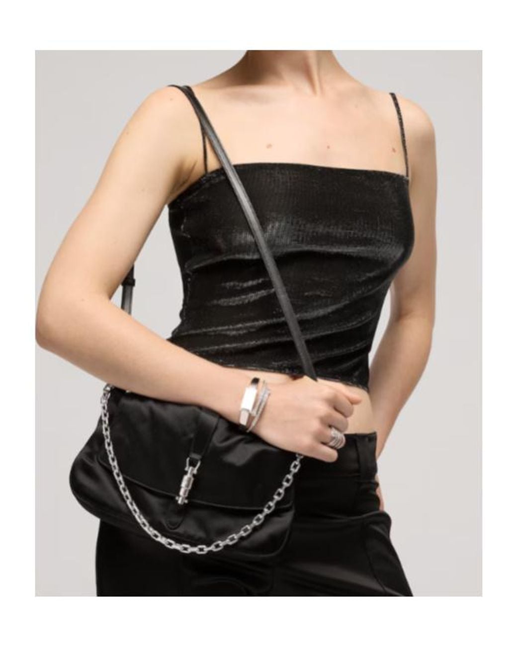 Gucci Black Aperitivo Medium Shoulder Bag