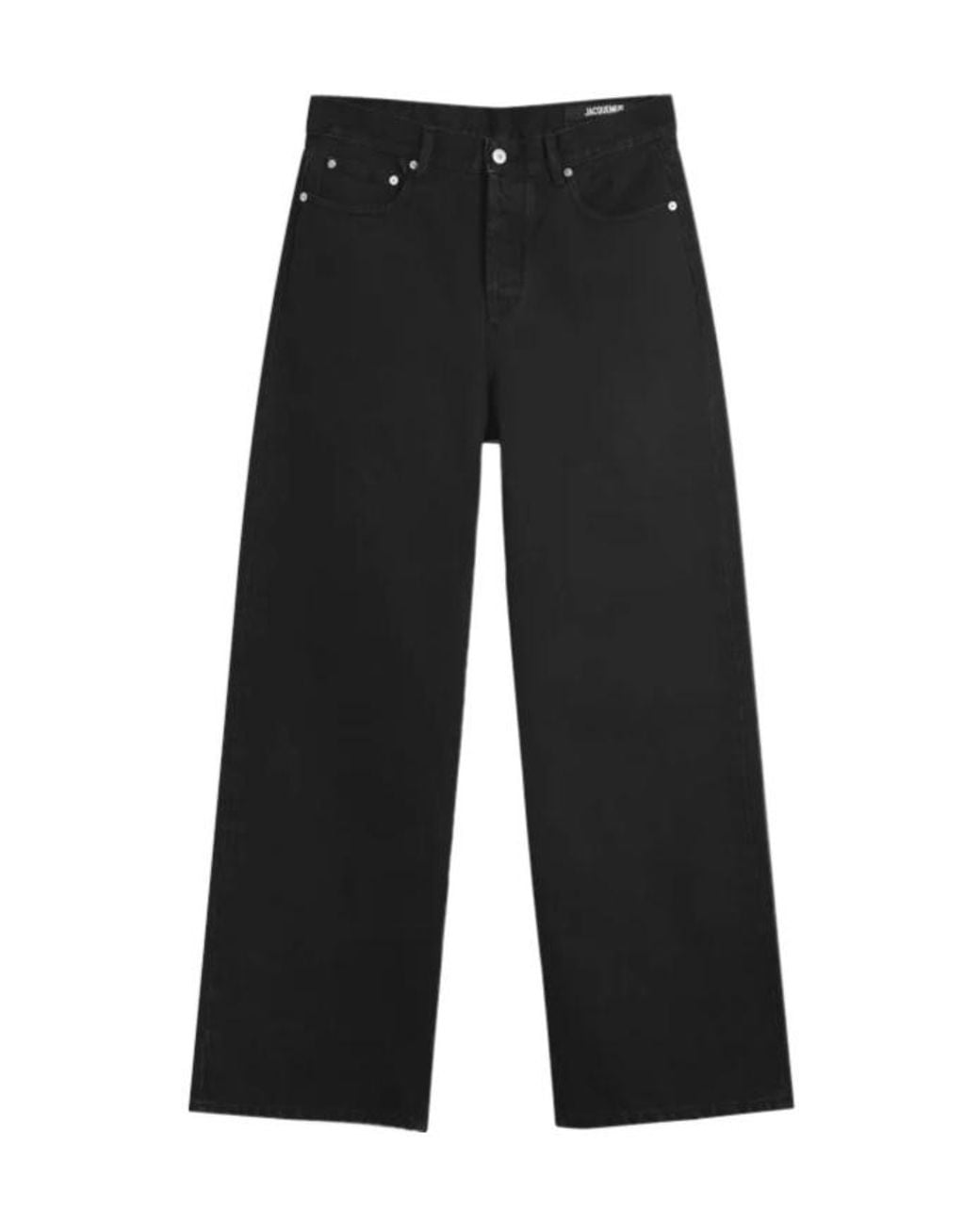 Jacquemus Black De Nimes Straight-Leg Jeans for men