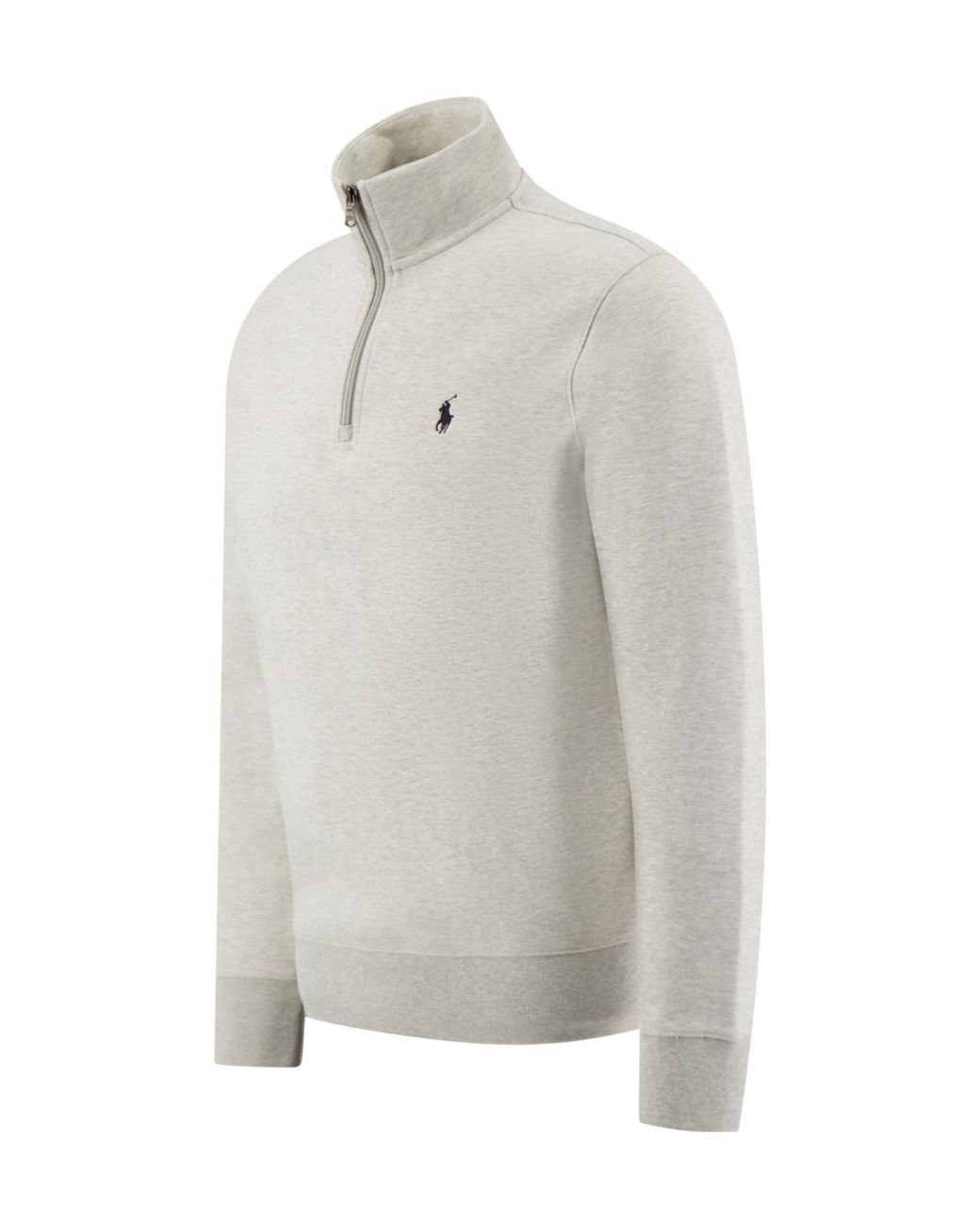 Polo Ralph Lauren White Half-Zip Sweatshirt for men
