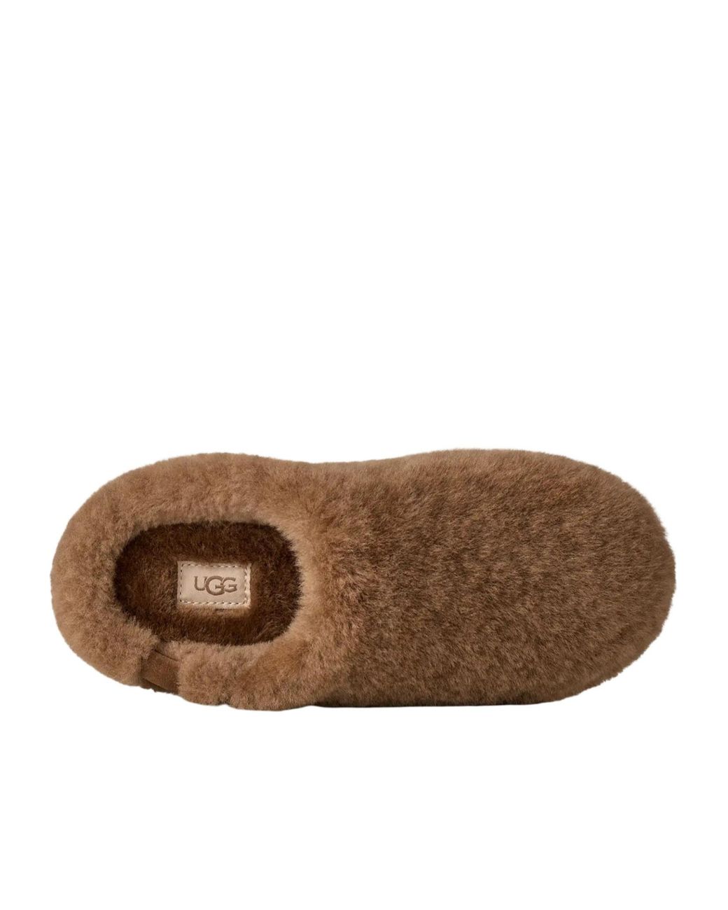 Ugg Brown Elea Fluffed Slip-On
