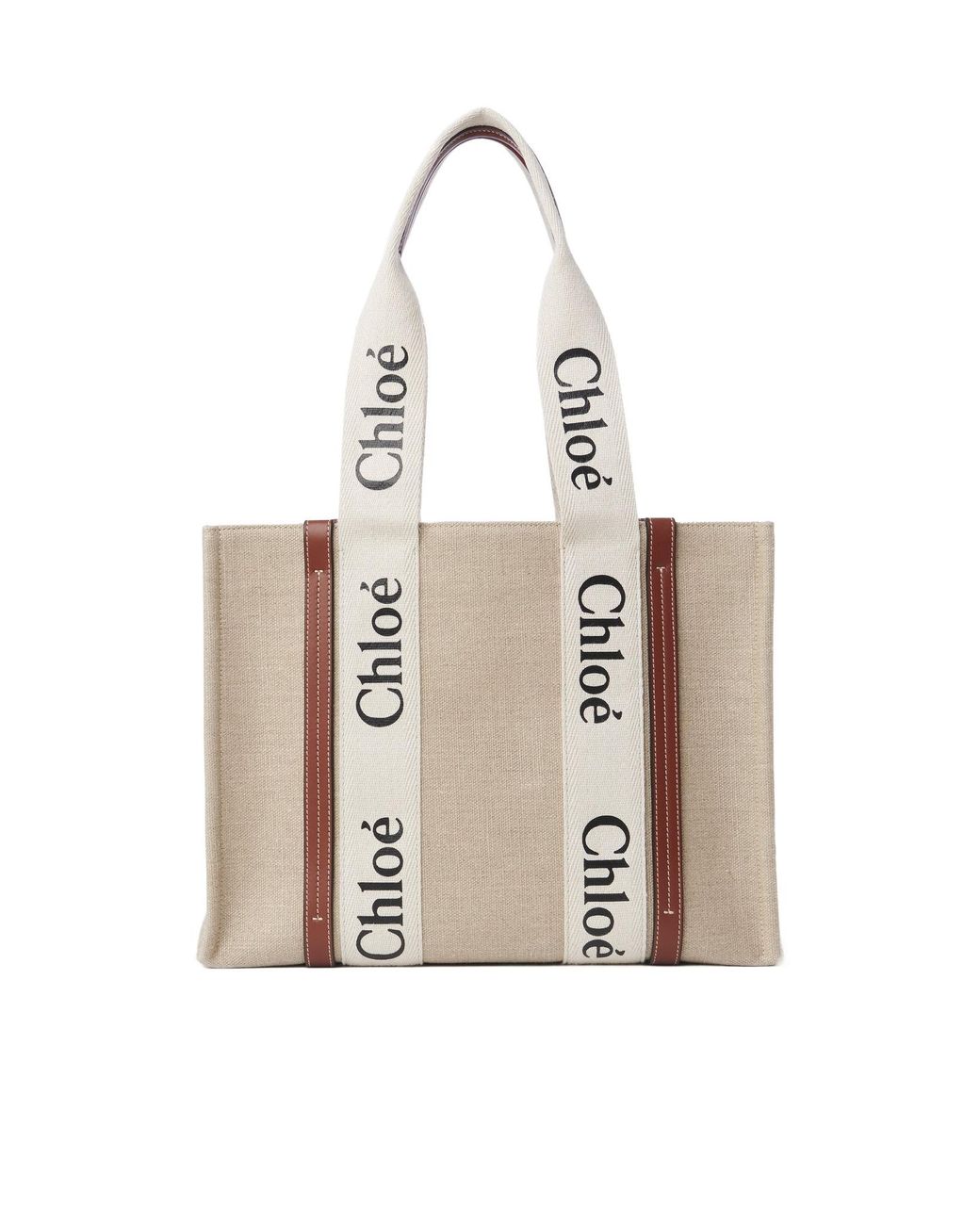 Chloé Natural Medium Woody Toe Bag