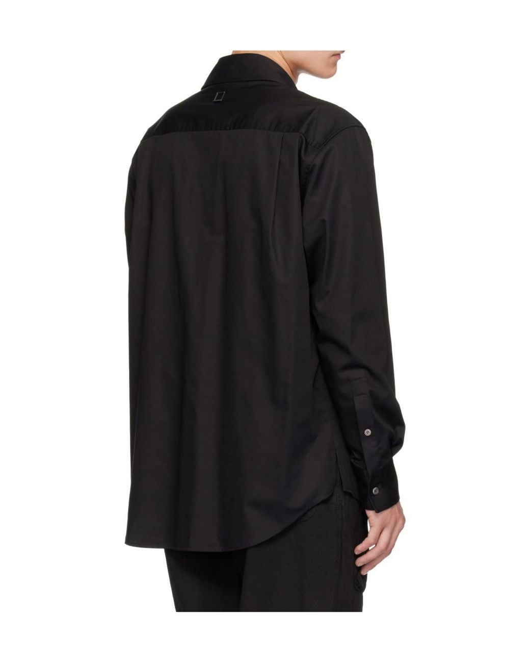 Wooyoungmi Black Oversized Shirt for men