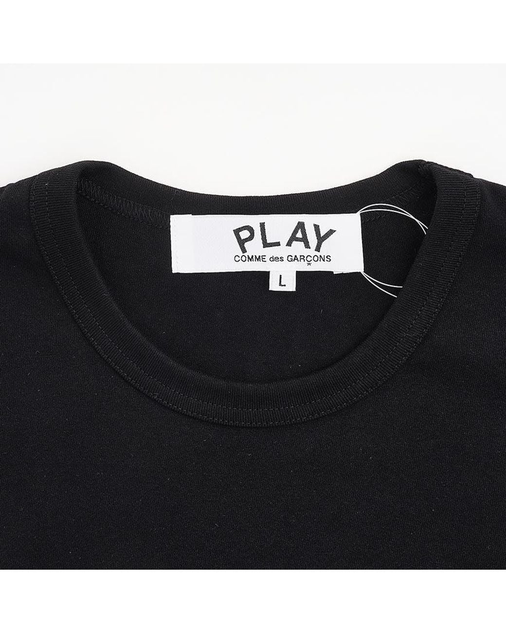 Comme des Garçons Blue Long-Sleeve T-Shirt for men