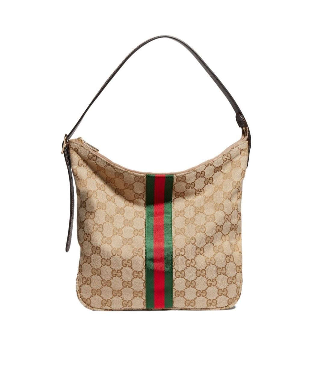 Gucci Brown Lunetta Medium Crossbody Bag