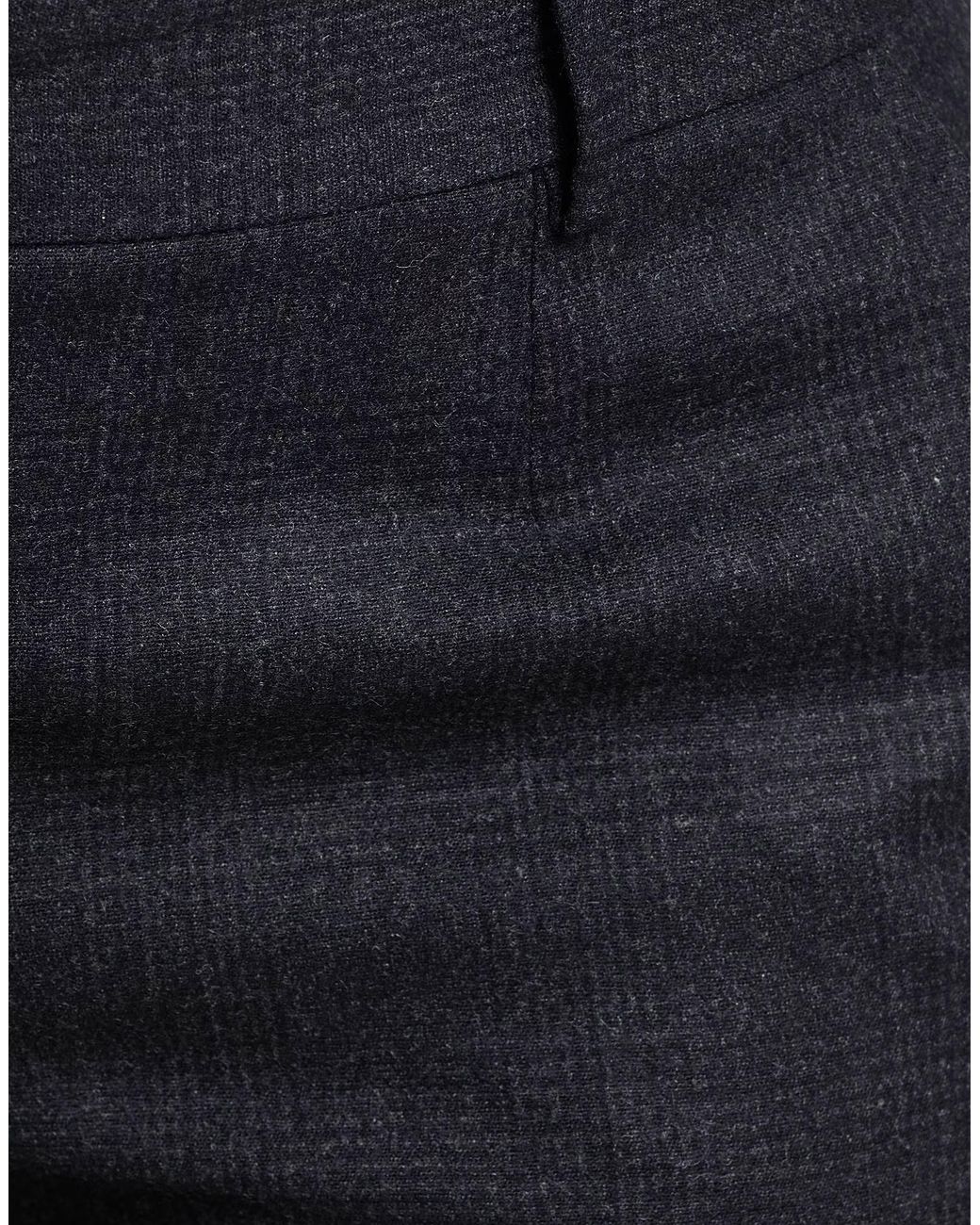 Dolce & Gabbana Blue Belt Loop Casual Pants