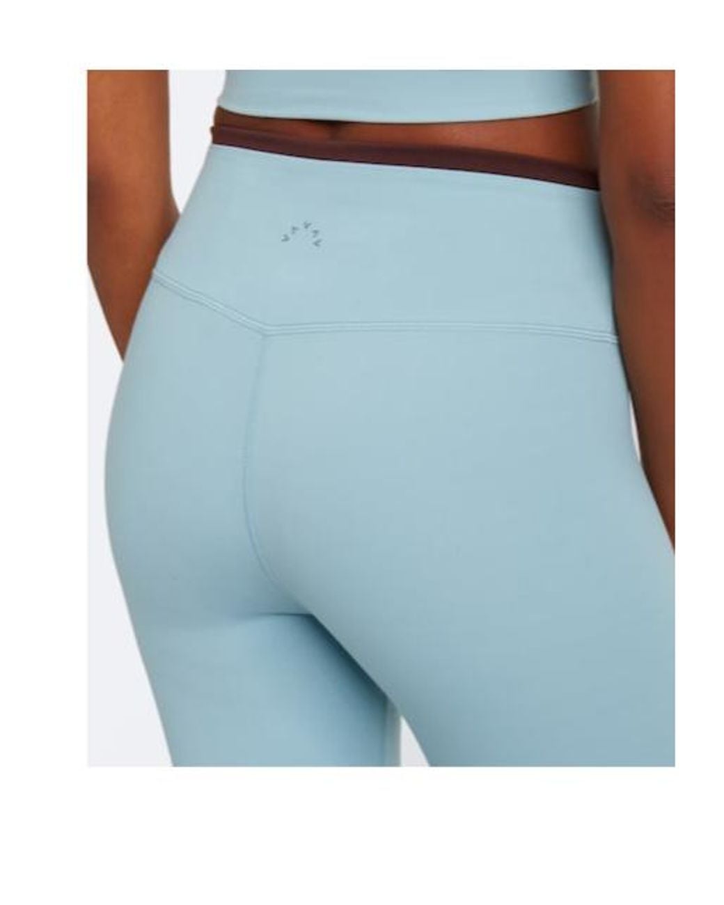 Varley Blue High-Waist Stretch Pants