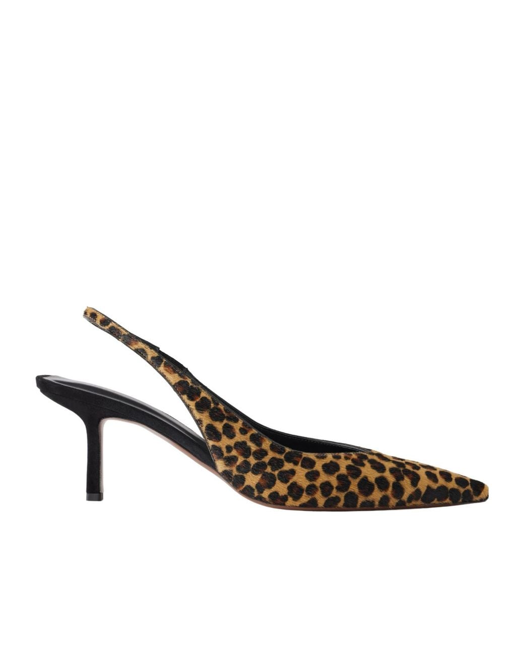 Neous Brown Leopard-Print Calf Hair Pumps