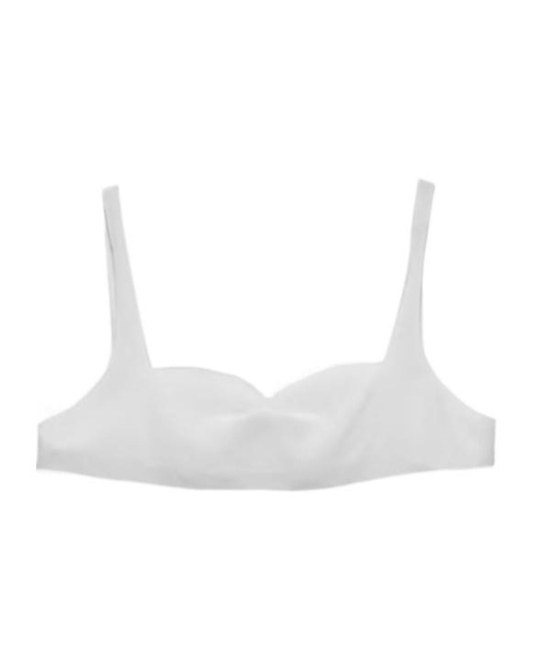Prada White Crepe De Chine Top