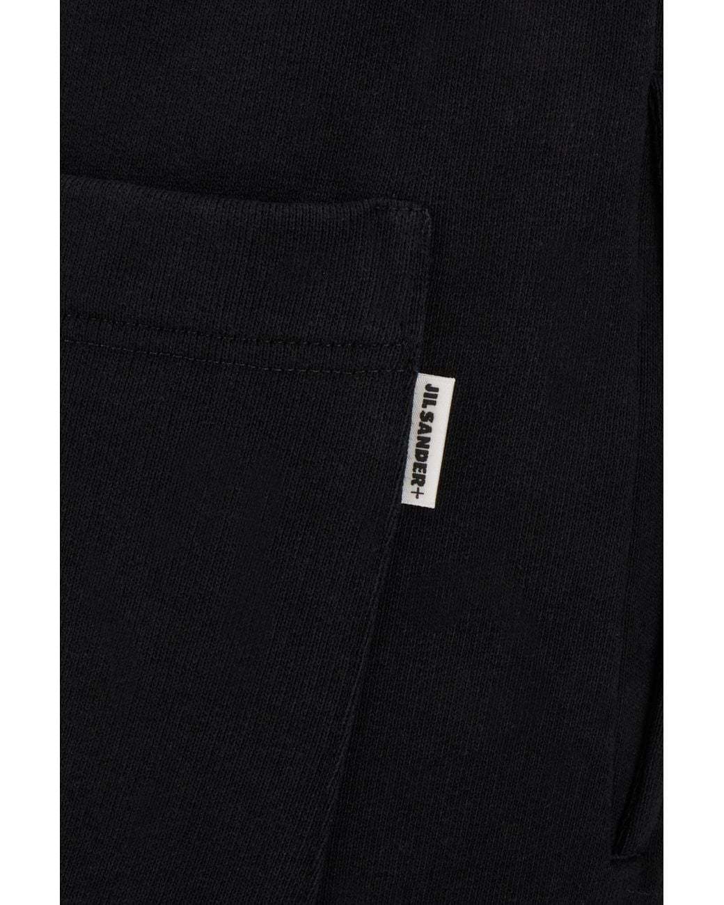 Jil Sander Black Drawstring Sweatpants