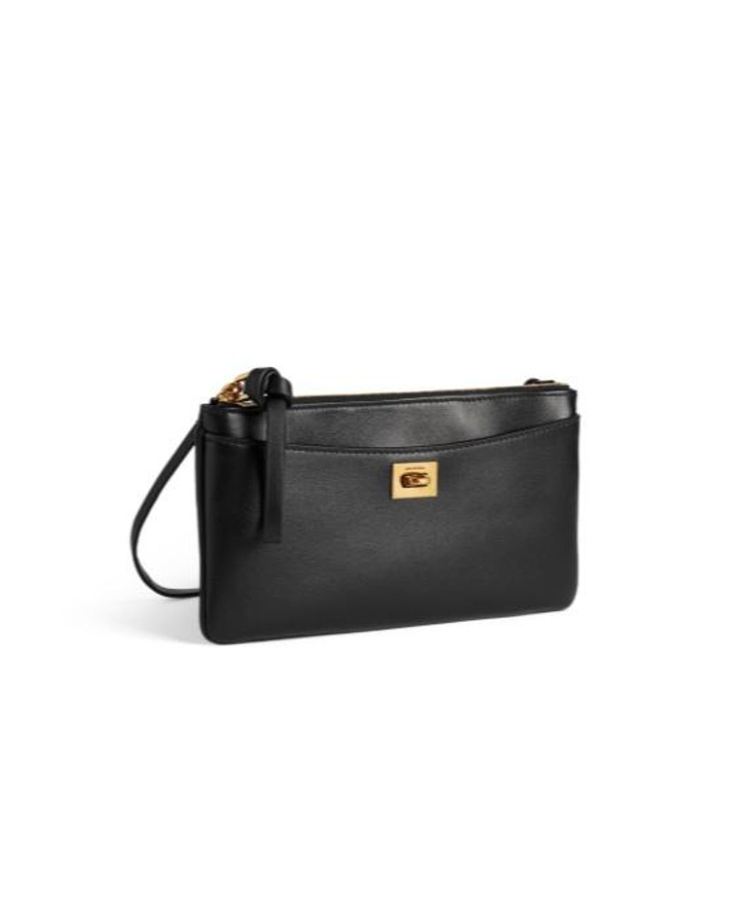Balenciaga Black Rodeo Phone Pouch